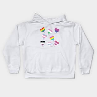 lmbtq ballons Kids Hoodie